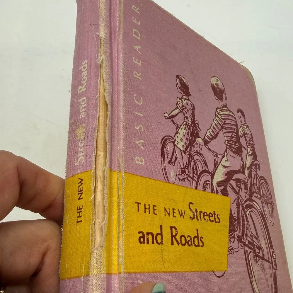 Vintage 1950s Scott Foresman The New Basic Readers Hardcover Books Set of 3